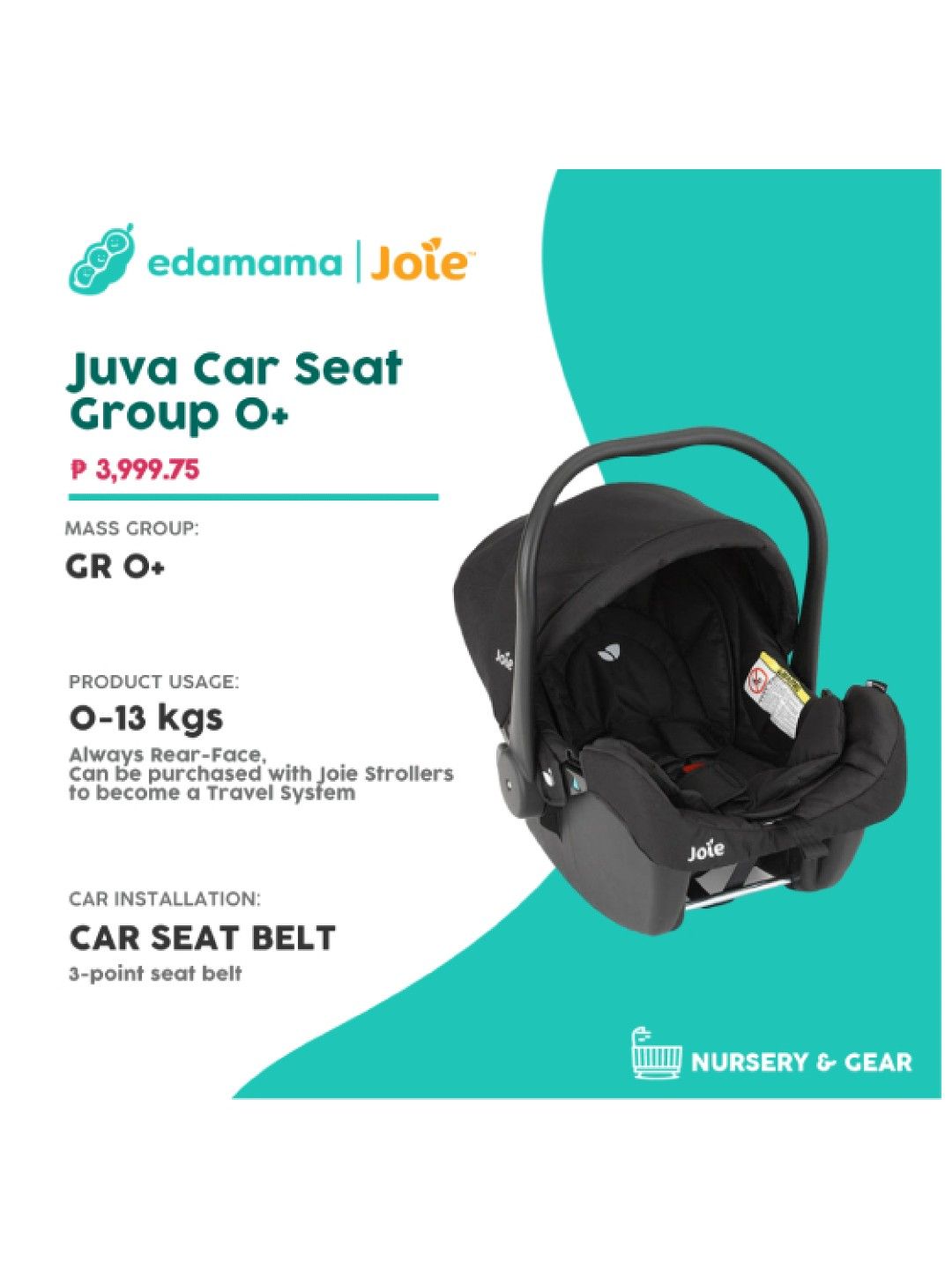 Juva 2024 car seat